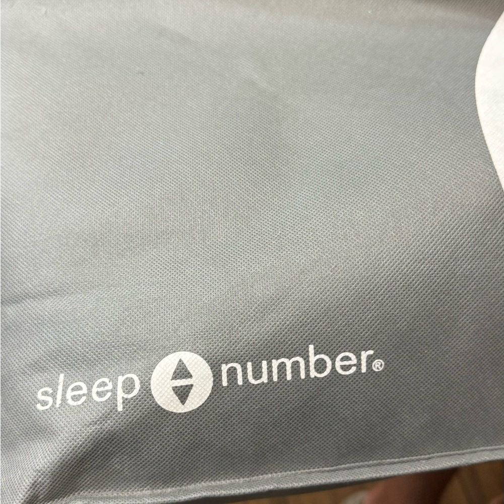 Sleep Number FLEX Top King - Winter plush sheets.  Gray.  New w/O tags